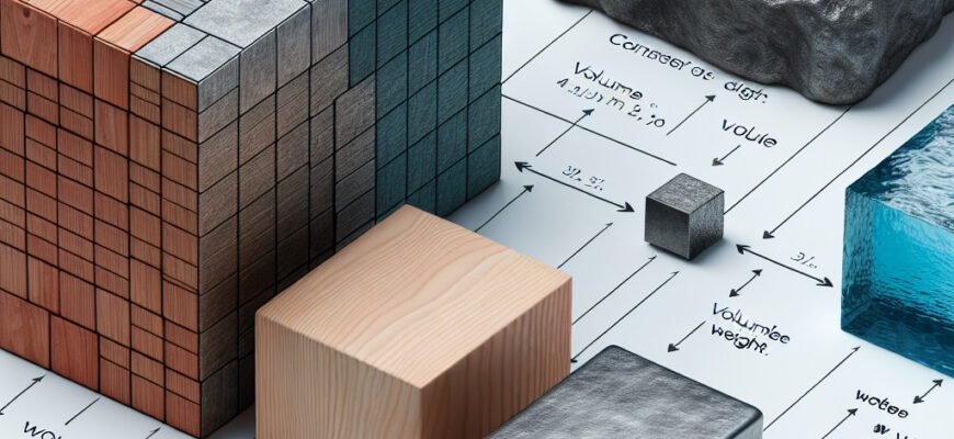 «1 Куб Сколько Тонн: Перевод Объема в Вес для Разных Материалов»