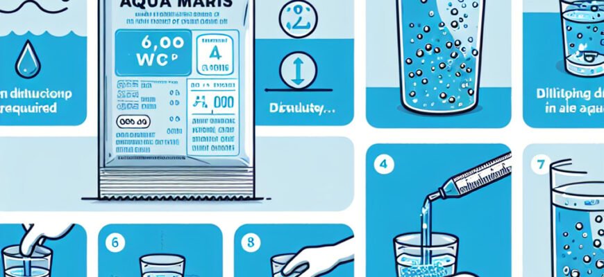 Аква Марис Саше: Как правильно развести и на сколько воды хватает?