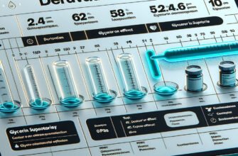 Через сколько действуют глицериновые свечи: подробное руководство