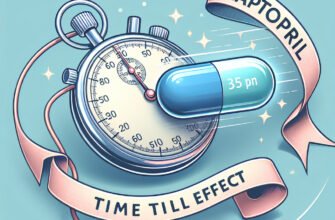 Через сколько времени начинает действовать Каптоприл: подробности