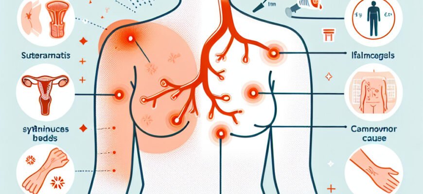 Чому болять лімфовузли під пахвами: основні причини та лікування