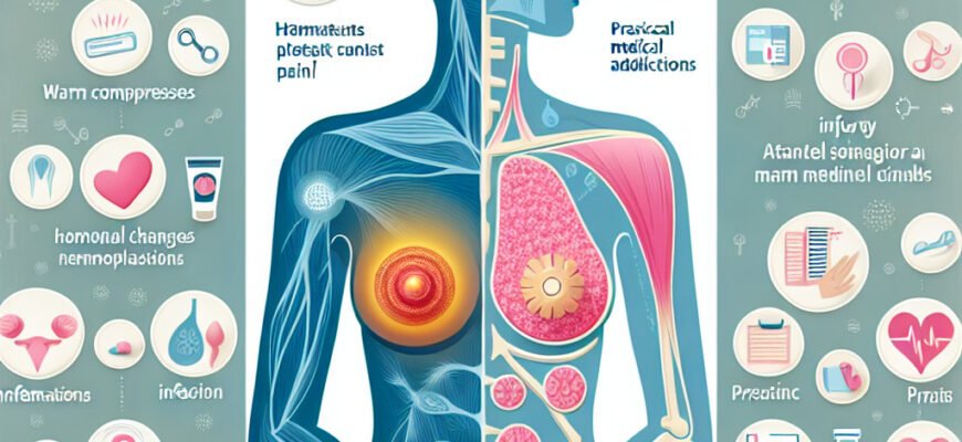 Чому болить одна грудь: основні причини та поради для полегшення болю