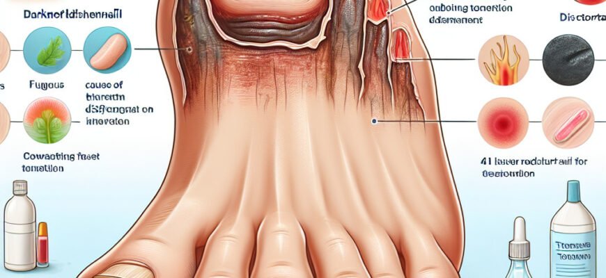 Чому чорніють нігті на ногах: основні причини та лікування проблеми