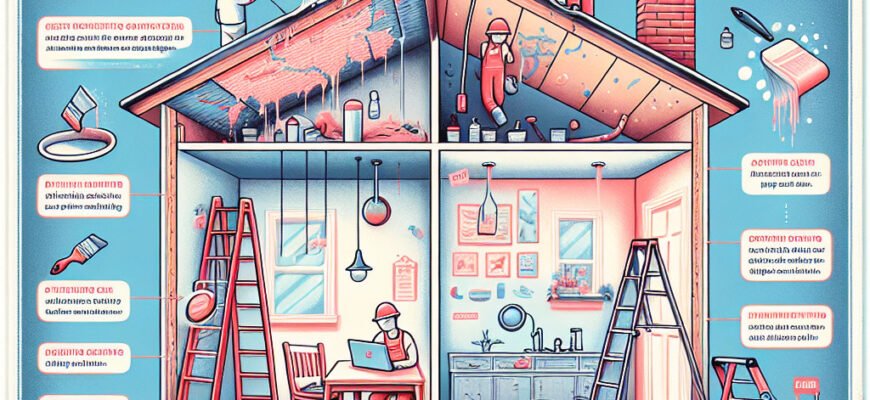 Чому фарба погано лягає на стелю: причини та способи вирішення проблеми Чому фарба погано лягає на стелю: причини та способи вирішення проблеми