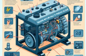 Чому генератор не видає напругу: основні причини та їх рішення
