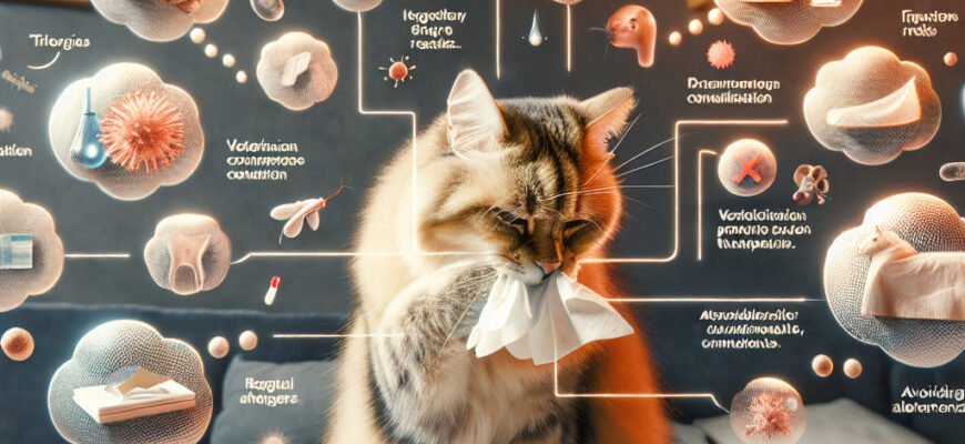 Чому кішка чхає: можливі причини та поради щодо лікування симптомів