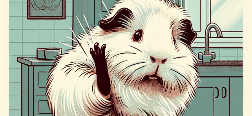 Чому морська свинка постійно чухається: основні причини та рішення