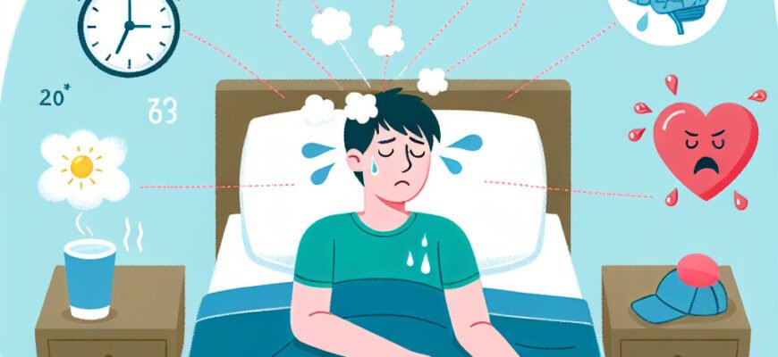 Чому ми сильно пітніємо у сні: основні причини нічної пітливості