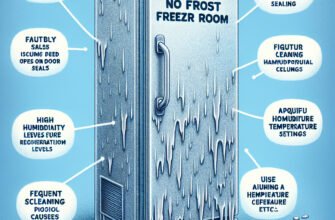 Чому намерзає морозильна камера No Frost: основні причини та рішення