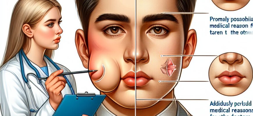 Чому одна щока більша за іншу: основні причини та поради лікарів