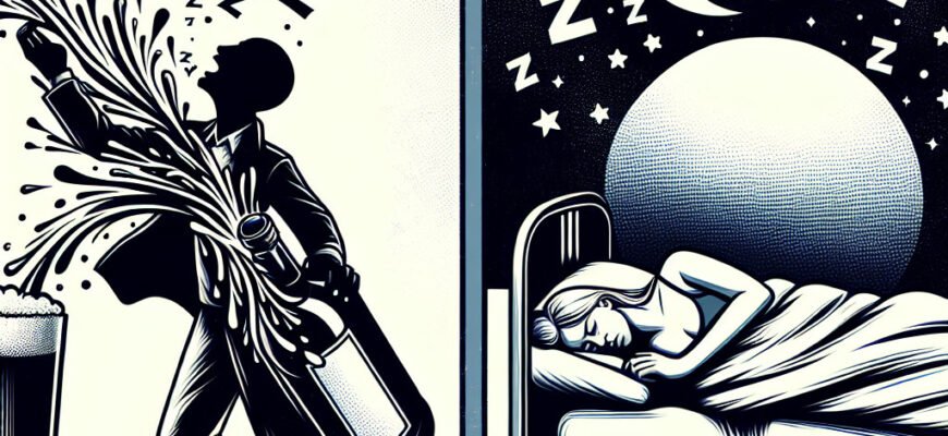 Чому після вживання алкоголю виникають проблеми зі сном і безсоння?