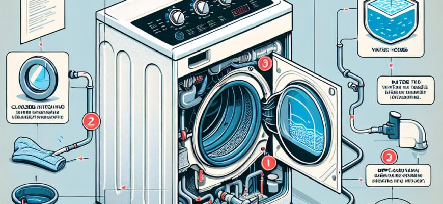 Чому пральна машинка не набирає воду: основні причини та рішення