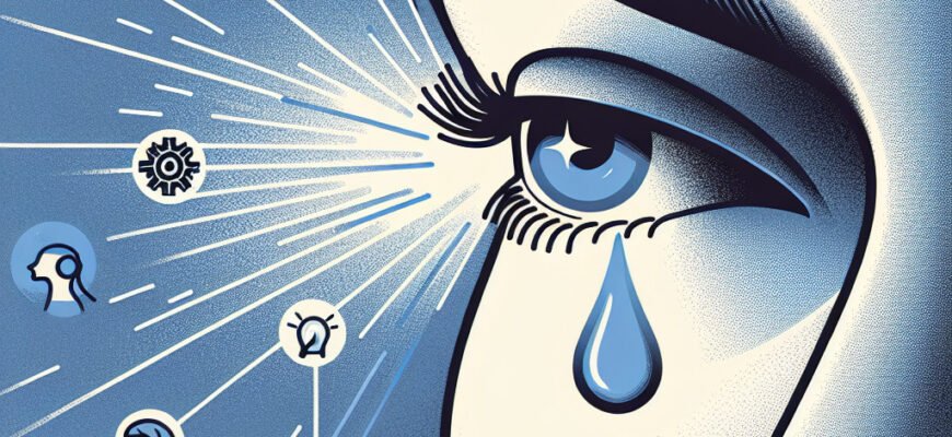 Чому сльоза тече лише з одного ока: основні причини та рішення