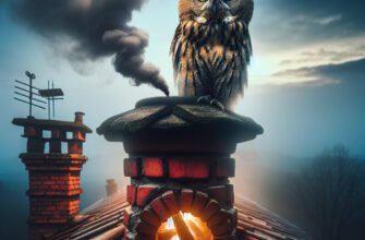 Чому сова сидить на комині: загадкові звички та їх значення