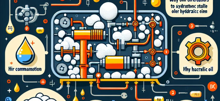 Чому спінюється масло в гідравліці: основні причини та рішення