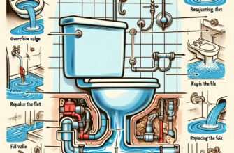 Чому тече вода в унітазі: основні причини та способи усунення проблеми