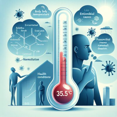 Чому температура тіла 35,5°C: пошук причин та поради щодо нормалізації