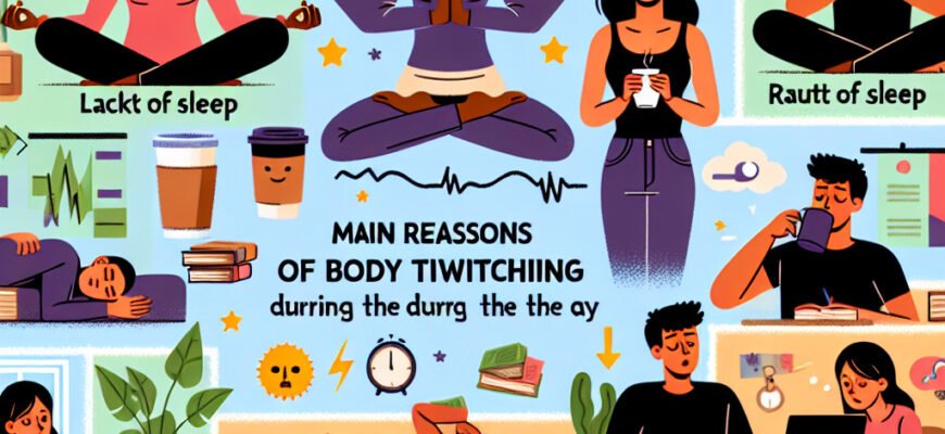 Чому тіло здригається вдень: основні причини та як цьому запобігти