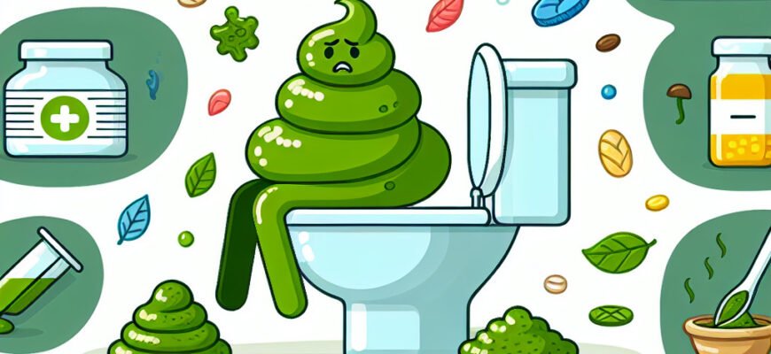 Чому у дорослих з’являється зелений кал: основні причини та поради
