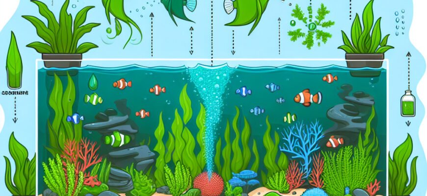 Чому зеленіє вода в акваріумі: основні причини та рішення проблеми