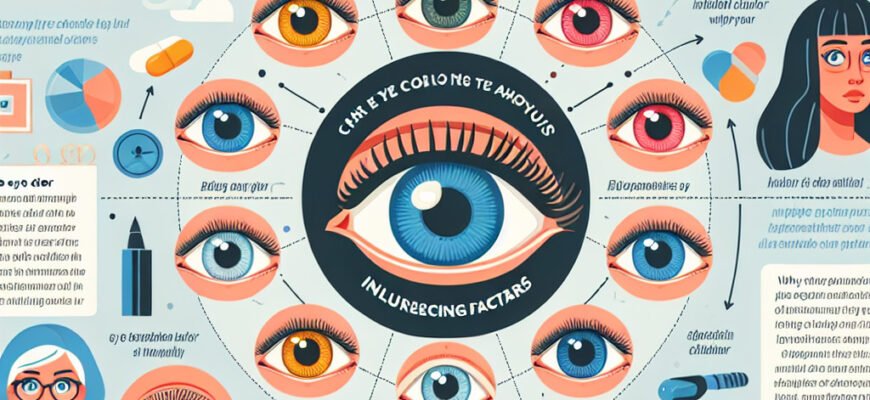 Чому змінюється колір очей у дорослих: причини та фактори впливу