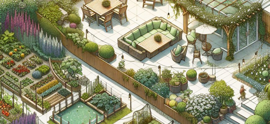 Что можно разместить на 10 сотках земли: идеи и советы для владельцев участка