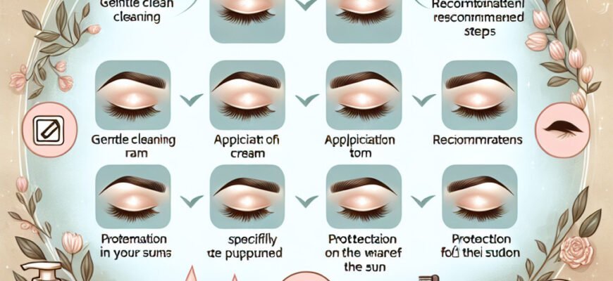 Догляд після перманентного макіяжу брів: рекомендації та поради