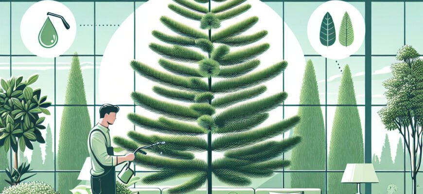 Догляд за араукарією: поради для здорового зростання рослини Догляд за араукарією: поради для здорового зростання рослини