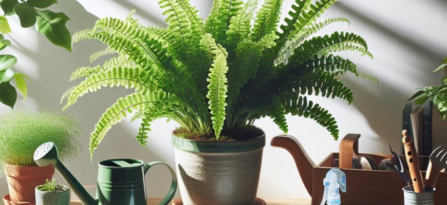 Догляд за аспленіумом: практичні поради для здорового росту рослини
