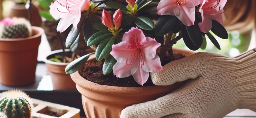 Догляд за Азалією: Як Забезпечити Квітучий та Здоровий Ріст Догляд за Азалією: Як Забезпечити Квітучий та Здоровий Ріст