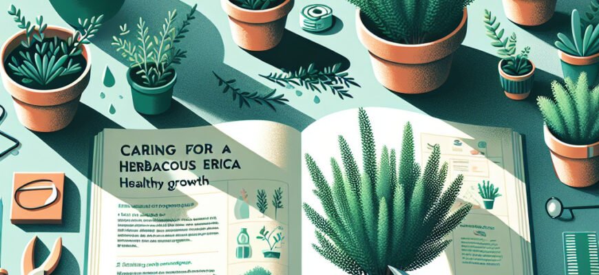 Догляд за ерікою трав’янистою: поради для здорового зростання