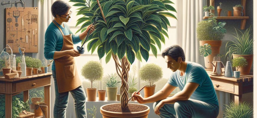 Догляд за фікусом Абіджан: основні правила для здорового зростання