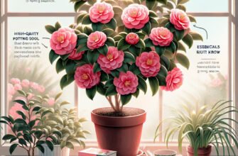 Догляд за кімнатною камелією: як забезпечити оптимальні умови вдома