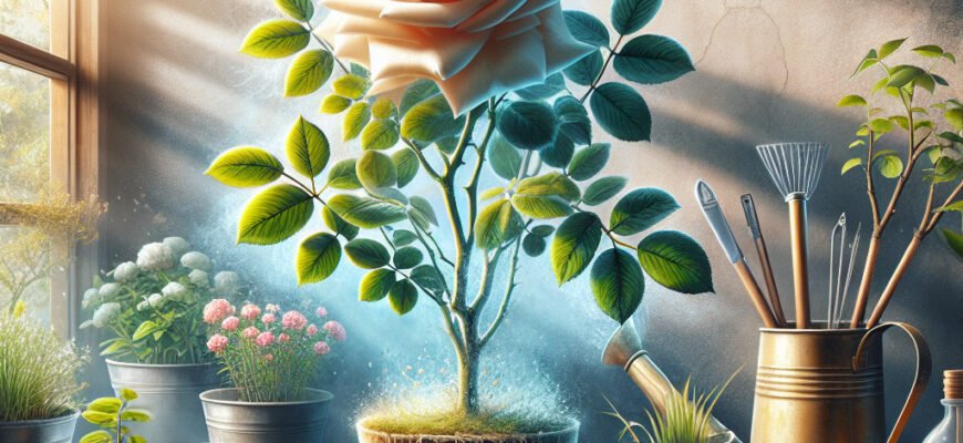 Догляд за кімнатною трояндою: поради для здоров’я і краси рослини