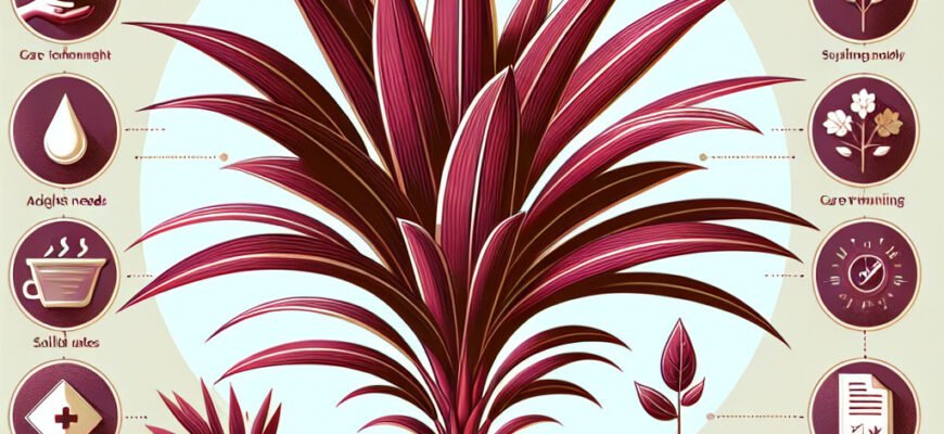 Догляд за кордиліною: поради та рекомендації для здорового зростання