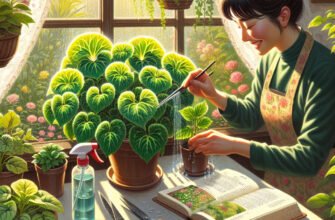 Догляд за королівською бегонією: поради для здорового росту