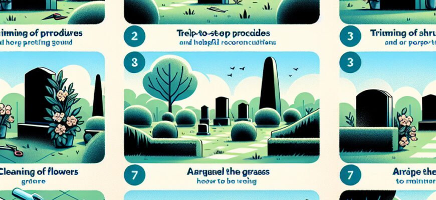 Догляд за могилою: практичні поради та рекомендації для догляду