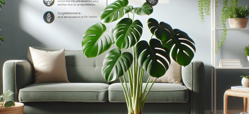 Догляд за монстерою манкі: секрети успішного вирощування вдома