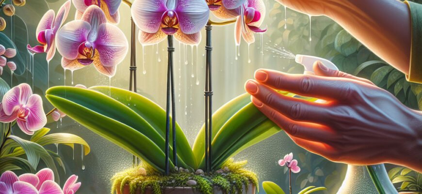 Догляд за орхідеєю Ванда: поради для здорового росту та цвітіння