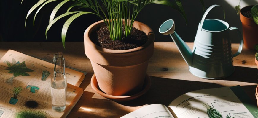 Догляд за пальмою Хамедорея: поради для здорового росту рослини Догляд за пальмою Хамедорея: поради для здорового росту рослини