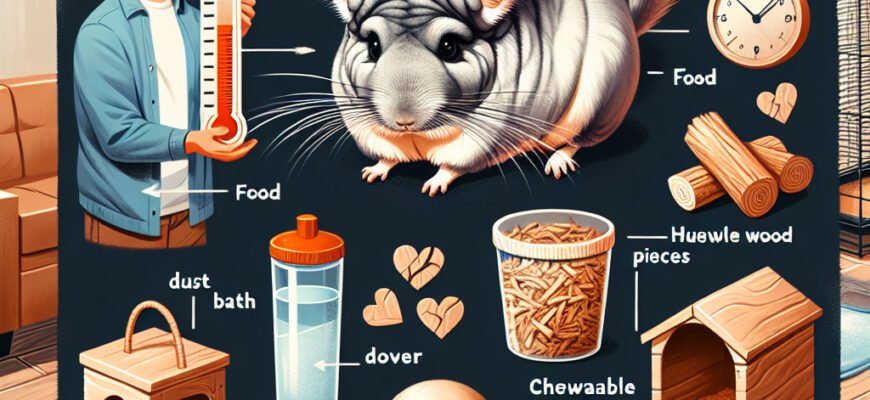 Догляд за шиншилою: ключові поради для здоров’я та комфорту вашого улюбленця