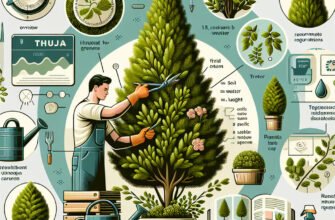 Догляд за туями: поради та рекомендації для здорового росту рослин