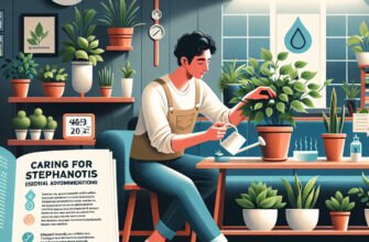 Догляд за вазоном стефанотіс: важливі поради та рекомендації