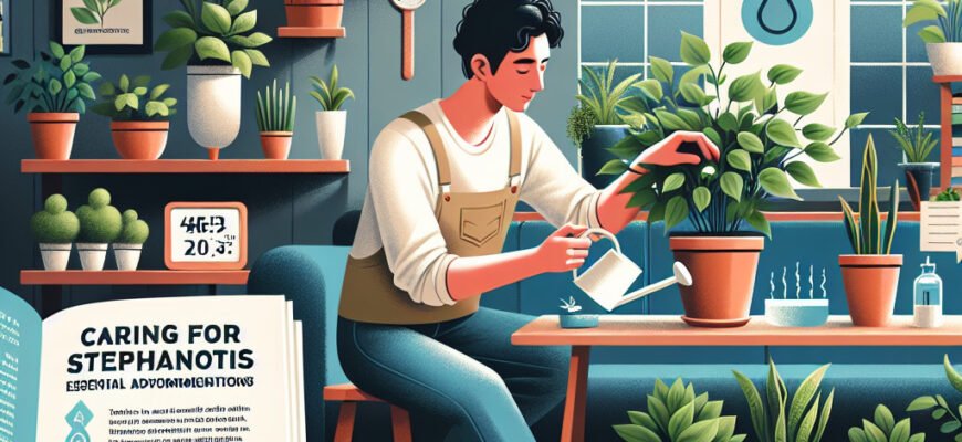 Догляд за вазоном стефанотіс: важливі поради та рекомендації Догляд за вазоном стефанотіс: важливі поради та рекомендації