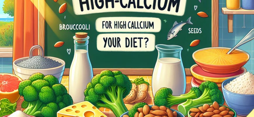 Джерела з високим вмістом кальцію: що включити у свій раціон?