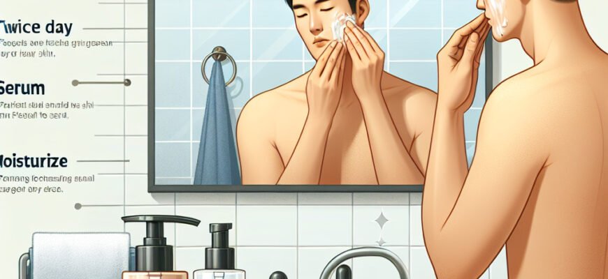 Ефективний чоловічий догляд за обличчям: поради та рекомендації