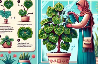 Ефективний догляд за бегонією декоративно-листяною: поради та рекомендації