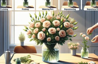 Ефективний догляд за букетом еустом: збережіть свіжість надовго