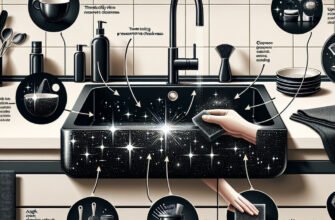 Ефективний догляд за чорною мийкою: поради для збереження чистоти