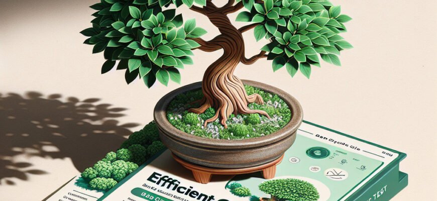 Ефективний догляд за фікусом бонсай: поради для здорової рослини